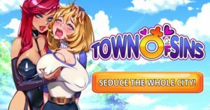 Play Town of Sins porn game at Nutaku